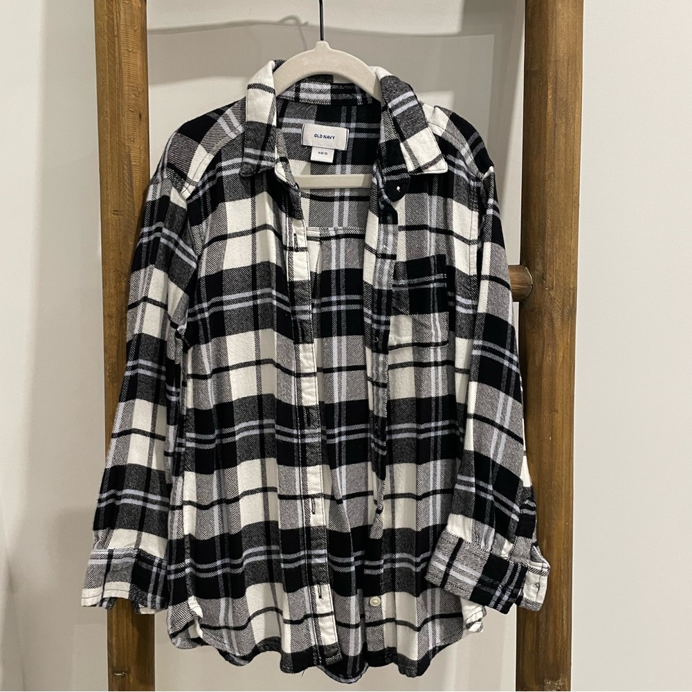Like New Plaid Shirt (Super Soft Flannel)